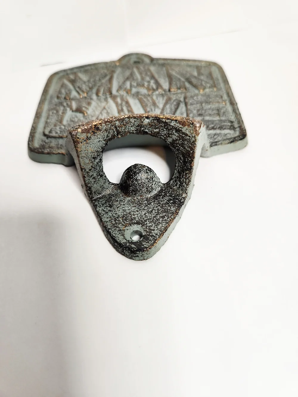 Cast Iron Man Cave bottle opener .